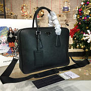 Prada Leather Briefcase 4229 - 5