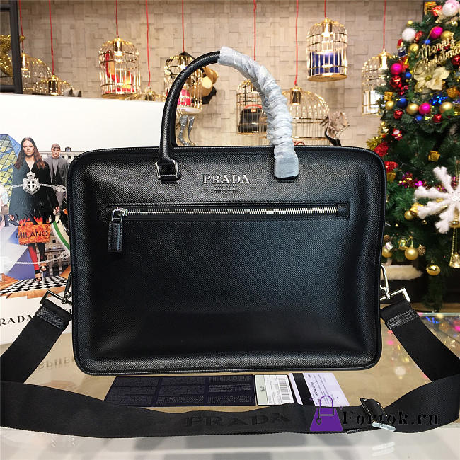 Prada Leather Briefcase 4232 - 1