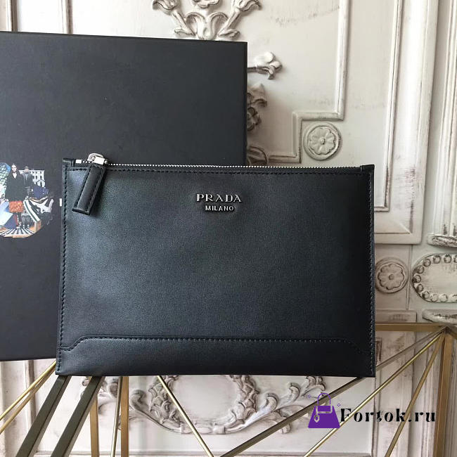 Prada Leather Clutch Bag 4309 25.5cm - 1