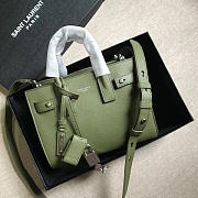 YSL Classic Sac-De-Jour Nano Green 4745 22cm  - 6