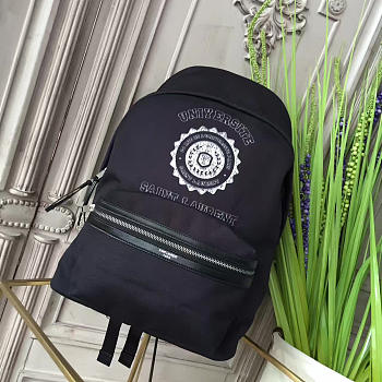 YSL Backpack Canvas Black 4828 31cm 