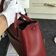 Chanel Calfskin Large Shopping Bag Burgundy A69929 27cm - 6