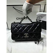 Chanel Quilted Calfskin Perfect Edge Silver Black A14041 26.5cm - 5