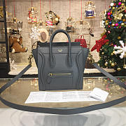 Celine Leather Nno Luggage Z966 20cm  - 1