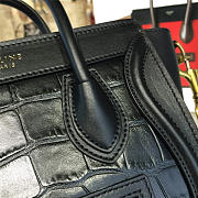 Celine Nano Luggage  Leather Shoulder Bag Z1025 20cm - 3