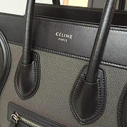 Celine Leather Mini Luggage Z1035 30cm  - 3