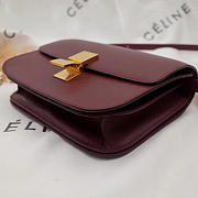Celine Leather Classis Box 24cm  - 2