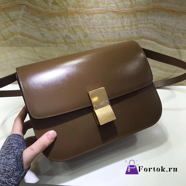 Celine Leather Classis Box Z1124 24cm  - 1