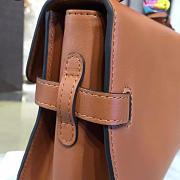 Delvaux Calfskin Mini Tempete Satchel Bronw 1467 21cm - 3