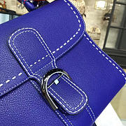 Delvaux MM Brillant Satchel Blue 1485 28cm  - 3