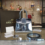 Delvaux Mini Brillant Satchel Silver 1516 20cm - 1