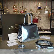 Delvaux Mini Brillant Satchel Silver 1516 20cm - 4