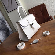 Delvaux MM Brillant Satchel White 1530 28cm - 5