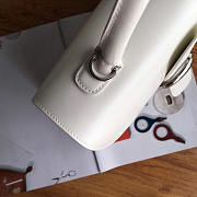 Delvaux MM Brillant Satchel White 1530 28cm - 2