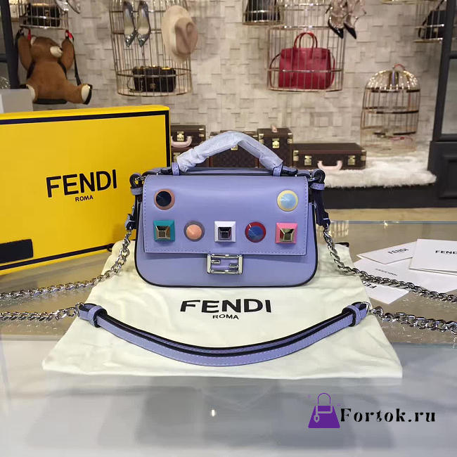 Fendi DOTCOM CLICK BAGUETTE 1933 18cm - 1