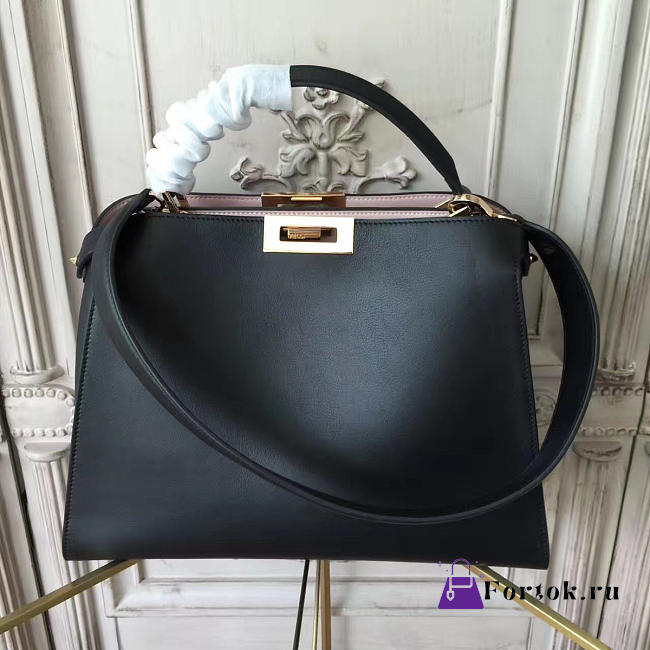 Fendi Peekaboo Black 1964 39cm - 1