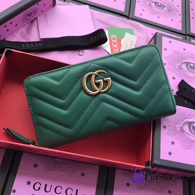 Gucci GG Leather Wallet 2504 19.5cm - 1