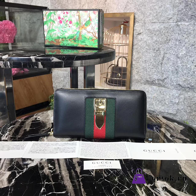 Gucci Wallet Black 2511 19cm - 1
