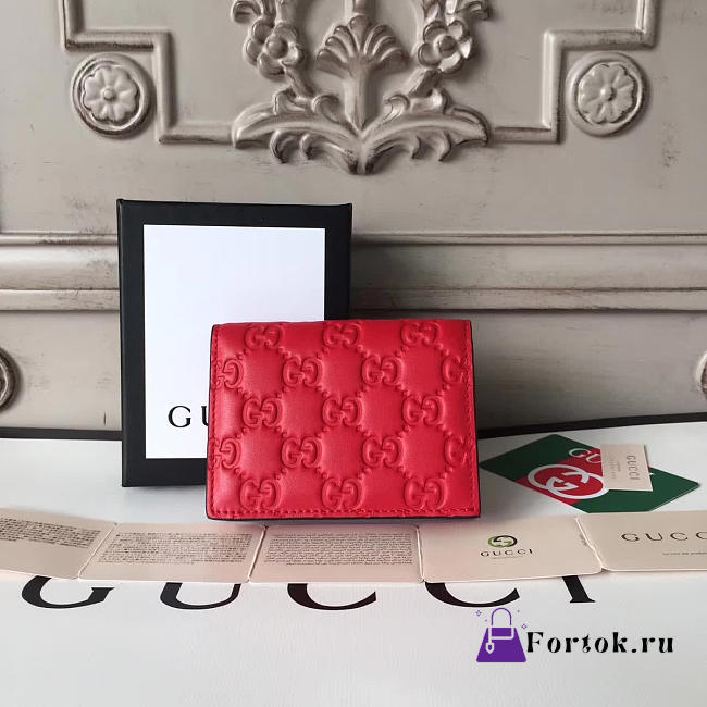 Gucci GG Leather Wallet 2576 - 1