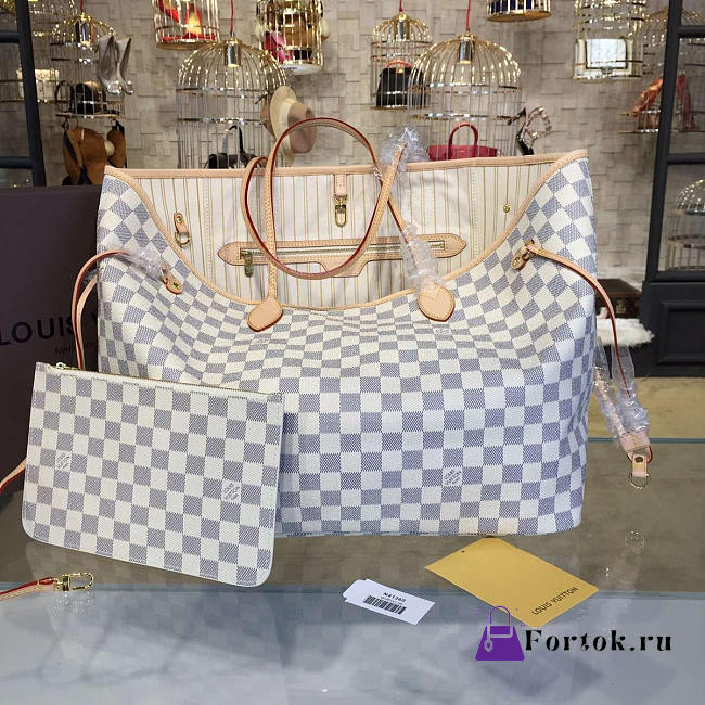 Louis Vuitton Neverfull GM Beige 40cm  - 1