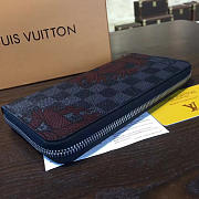 Louis Vuitton ZIPPY Wallet Blue 3163 - 3