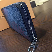 Louis Vuitton ZIPPY Wallet Blue 3163 - 5