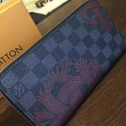 Louis Vuitton ZIPPY Wallet Blue 3163 - 6
