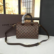 Louis Vuitton SPEEDY BANDOULIÈRE 25 Damier Ebene 3205 - 1
