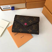 Louis Vuitton Victorine wallet Fuchsia 3208 - 2