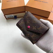 Louis Vuitton Victorine wallet Fuchsia 3208 - 4