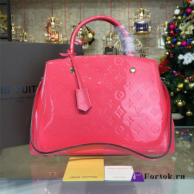 LOUIS VUITTON MONTAIGNE MM PINK  - 1