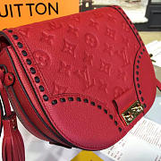 Louis Vuitton Monogram Empreinte Junot CHERRY 3375 21cm  - 3