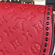 Louis Vuitton Monogram Empreinte Junot CHERRY 3375 21cm  - 2