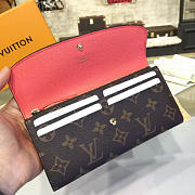 Louis Vuitton EMILIE WALLET 3397 19cm - 4