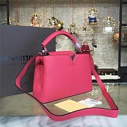 LOUIS VUITTON CAPUCINES BB Scarlet 3441 - 5