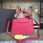 LOUIS VUITTON CAPUCINES BB Scarlet 3441 - 4