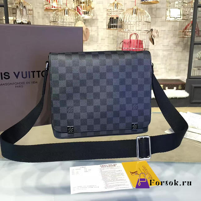 Louis Vuitton DISTRICT MM Damier Ebene 3589 36cm - 1