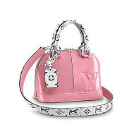 Louis Vuitton Patent Leather Alma BB Bag M54704 Rose Balle 25cm - 1