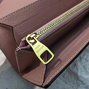 Louis Vuitton SARAH WALLET Rose poudre 3725 19cm - 5