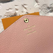 Louis Vuitton SARAH WALLET Rose poudre 3725 19cm - 4