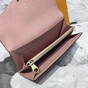 Louis Vuitton SARAH WALLET Rose poudre 3725 19cm - 2