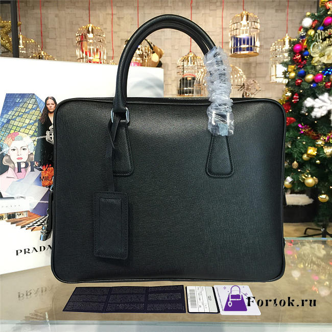 Prada Leather Briefcase 4222 - 1