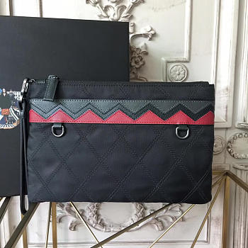 Prada nylon clutch 4292 28cm