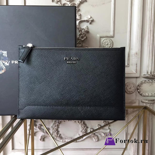 Prada Leather Clutch Bag 4311 25.5cm - 1