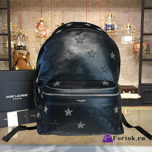 YSL Monogram Backpack Leather Star 4797 30cm  - 1