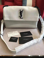 YSL Medium WEST HOLLYWOOD White 4840 28cm  - 6