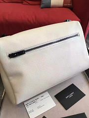 YSL Medium WEST HOLLYWOOD White 4840 28cm  - 3