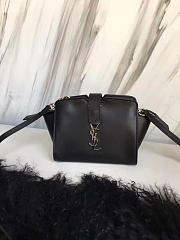 YSL Toy Cabas Crossbody Leather Black 4850 16cm  - 1