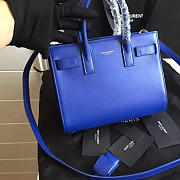 YSL Classic Sac-De-Jour Nano Blue 4915 22cm  - 1