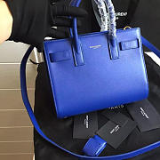 YSL Classic Sac-De-Jour Nano Blue 4915 22cm  - 6